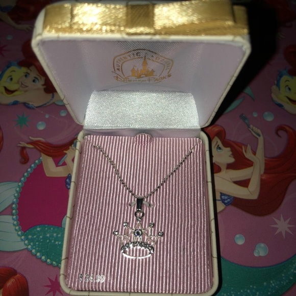 Disney Parks princess tiara necklace - Picture 2 of 2